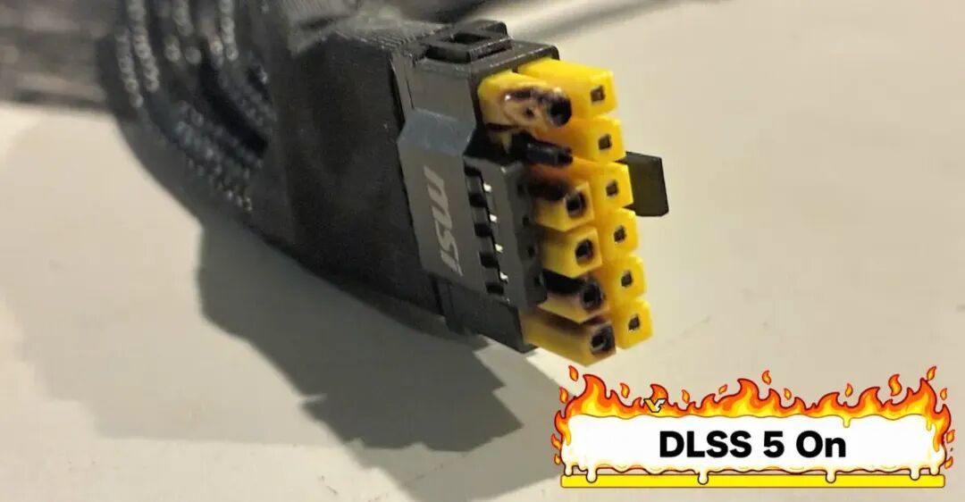 首例!RTX 5090跑DLSS5烧了,功耗超610W