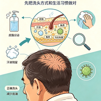 头屑刚洗完又冒出来？男生频繁头痒，很多不是洗发水的锅