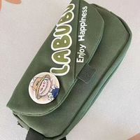 告别臃肿乱塞！这款帆布笔袋把我开学的文具需求全接住了