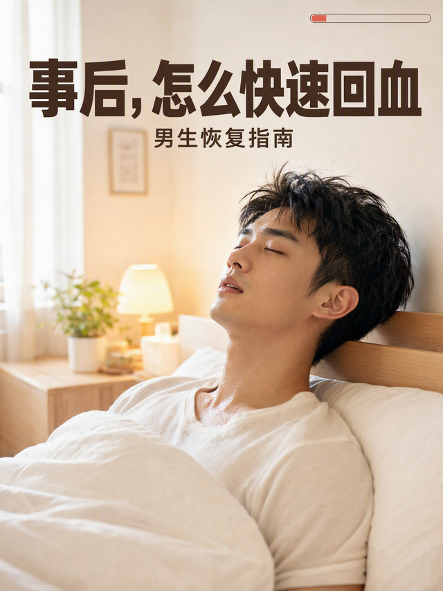 男生性生活后，怎么快速回血补充？