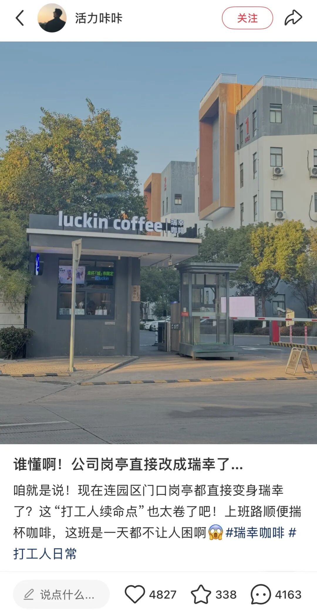 瑞幸树屋门店火了,美商极高!
