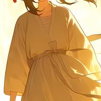 夜色漫过河面，满穗伫立在漫天烟火之下