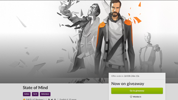 State of Mind GOG 限免，赛博朋克叙事游戏，9月10日晚9点截止 