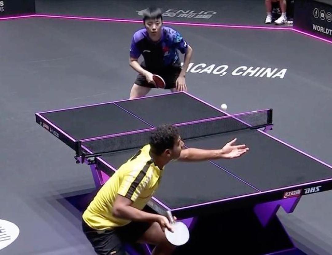 陈垣宇3比0横扫奥玛,晋级澳门冠军赛16强斩获国乒开门红