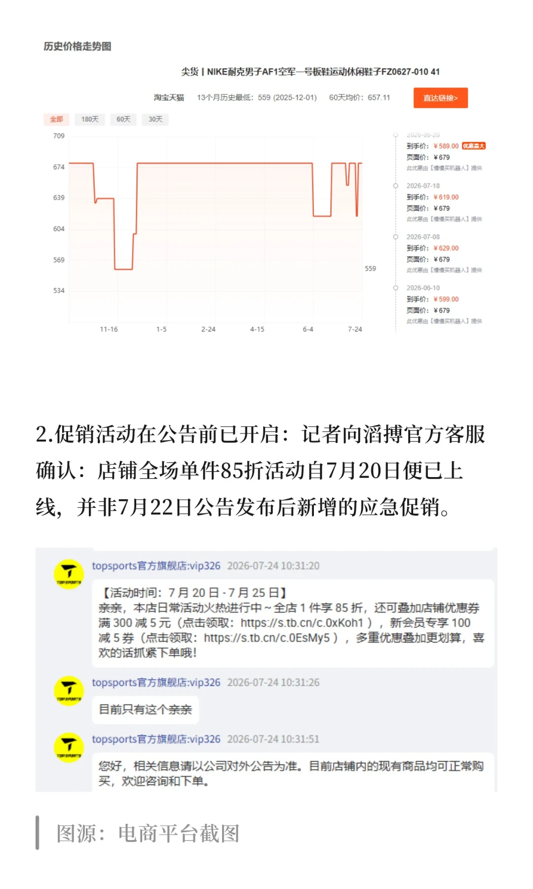 滔搏耐克清仓被疯抢半个月,价格真相是:超八成热门款没到历史最低,真捡漏窗口在2027年1月截止日前