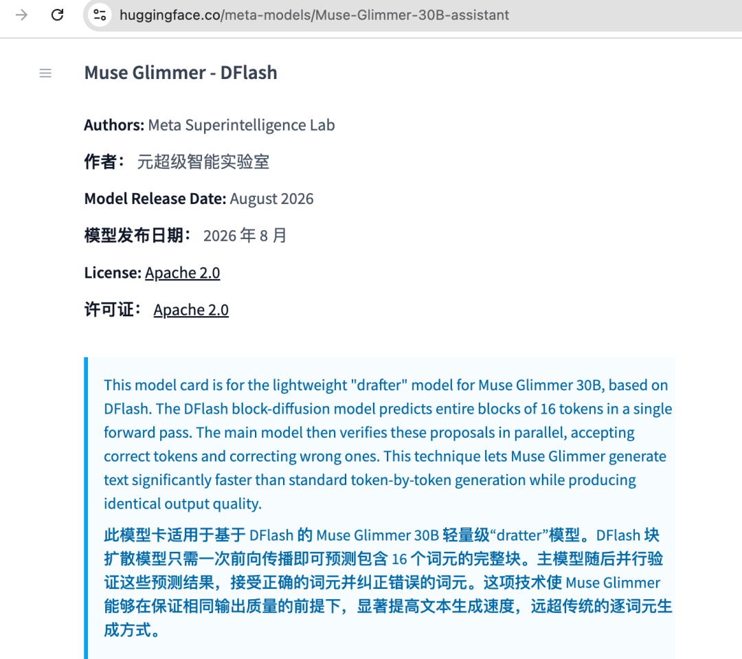 Meta新开源的MuseGlimmer-30B:官方吹233 tokens/s、上手者喊“没啥用”,24GB卡要不要换
