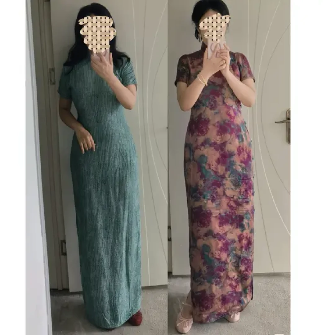 《这一秒过火》的旗袍美,但别照「同款紧身」买:全社区吵了半个月的放量数字,整理成一张表