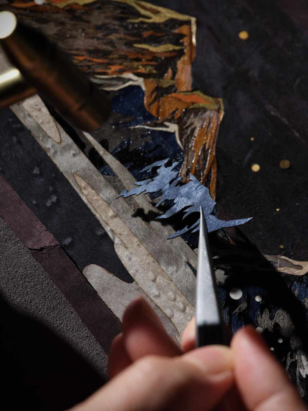 一套车内装饰30万元:细木镶嵌这门冷门手艺,被豪车捧到聚光灯下之后