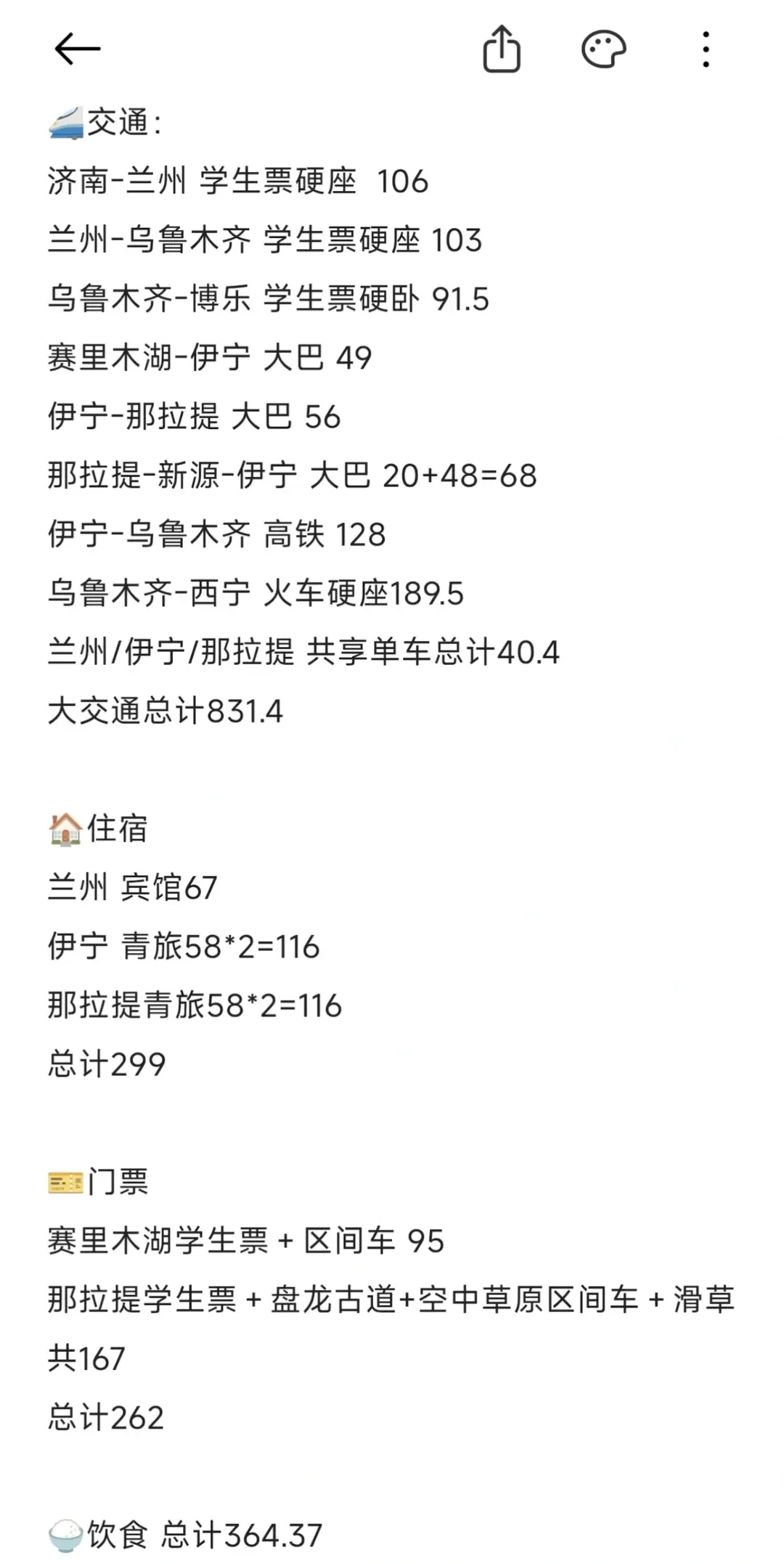 穷游到底省的是哪部分?算了5本真实账本,六七成集中在两项