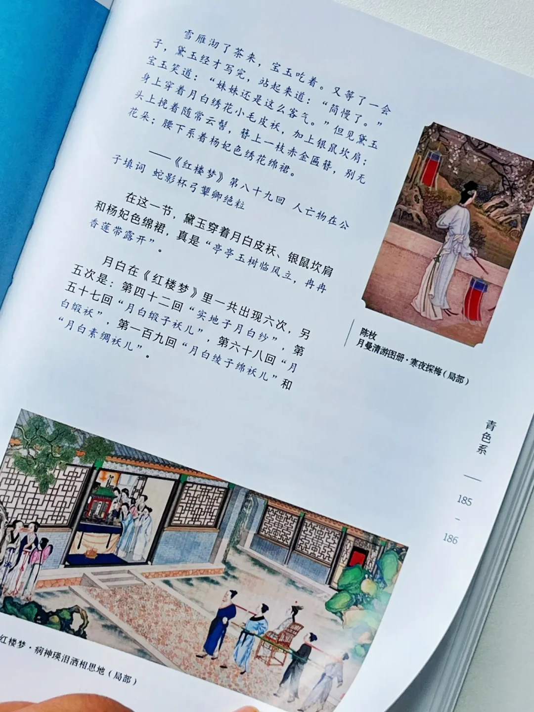 月白其实不是白:《红楼梦》60种颜色全被染成了色卡,这本上海书展走红书值不值得买?