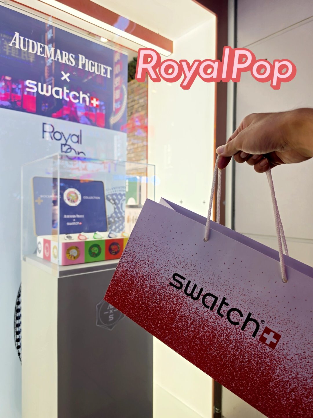 原价2950元walk in的RoyalPop,被改装成“皇家橡树”:改装壳四档行情与表冠坑,一次讲清