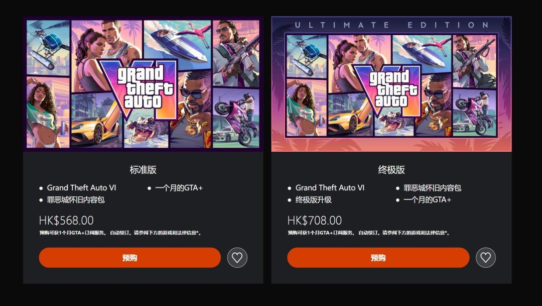 GTA6预购近九成选了100美元终极版,但先别急着跟——568对708这三笔账,8月28日实机片子出来前算清楚