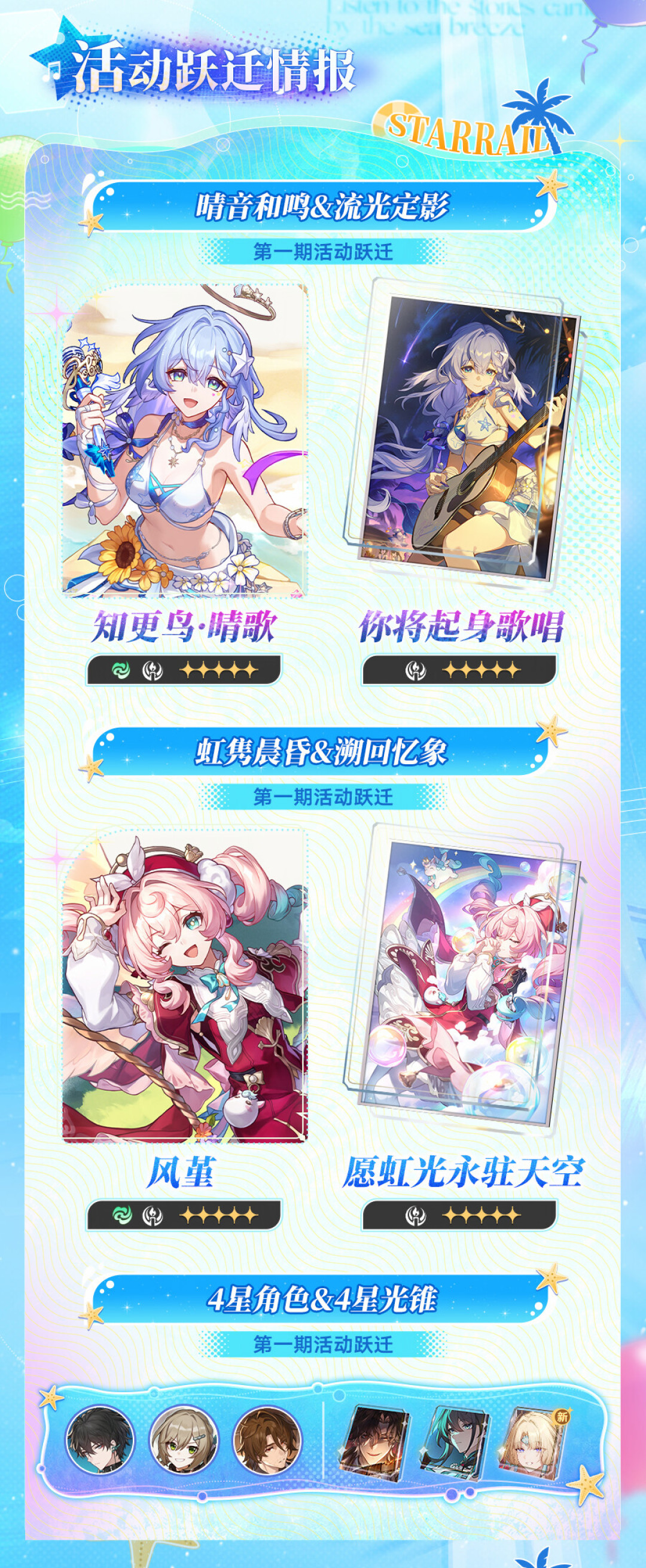 星穹铁道4.5前瞻全解析：兑换码8月15日过期，五周短版本里两个新SP值得抽谁
