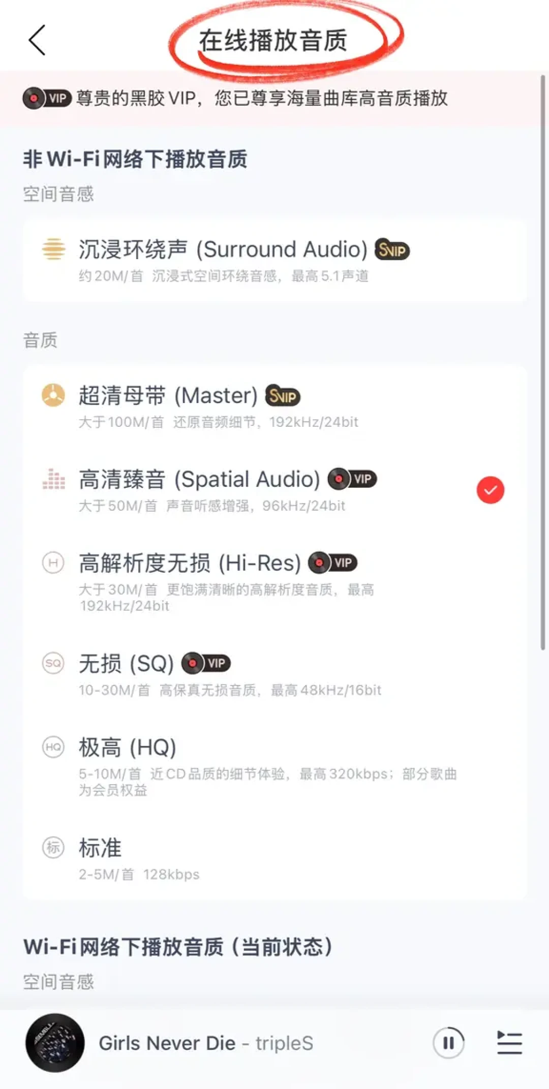 网易云音质档位实测对比:哪档是真无损,哪档是