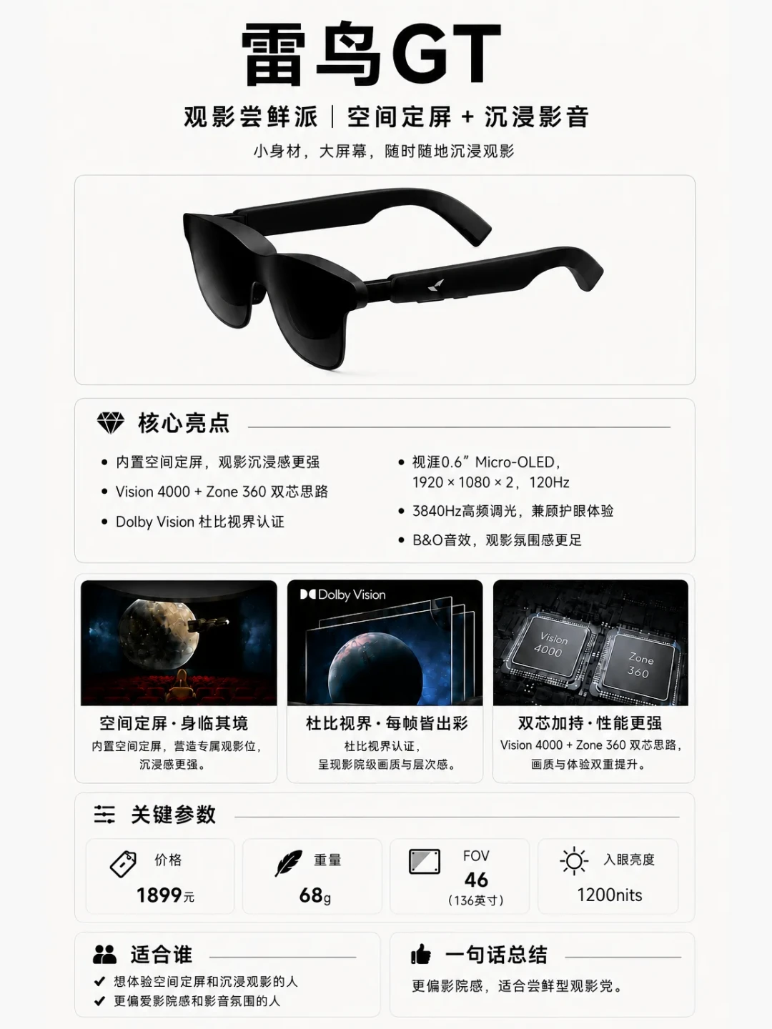 把广告剥开聊:1699-1999元的三副AR眼镜,该买谁、谁别买