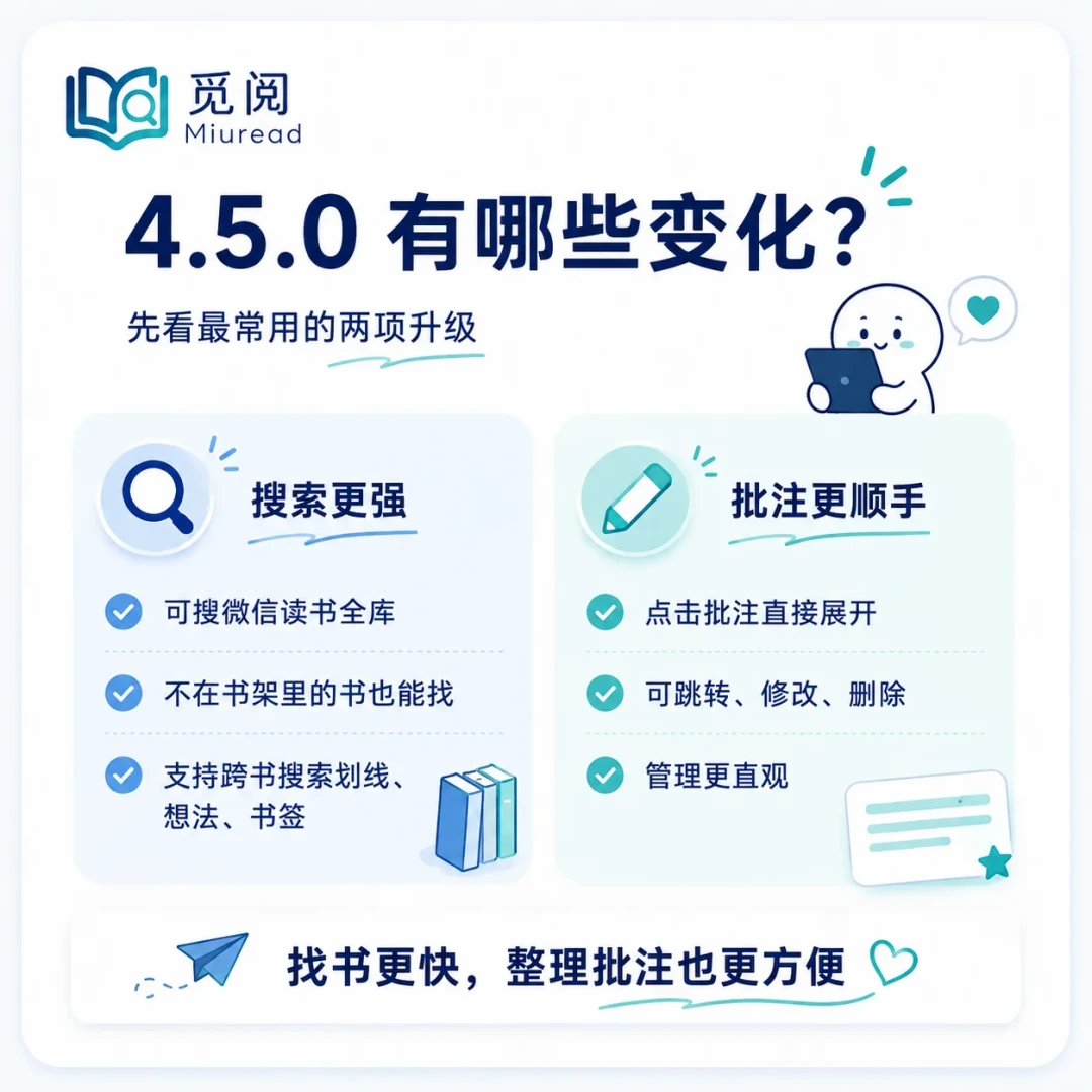 觅阅12天发4个版本、评论区挤满同步失败求助:越狱Kindle的微信读书自查单