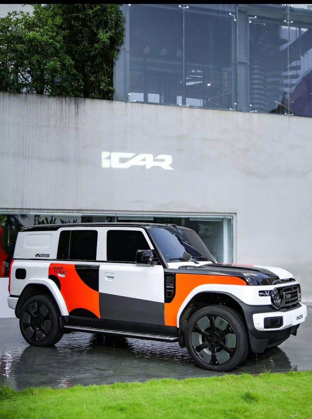 iCAR V25实车已亮相、21日成都车展见:嫌V23太小、V27太贵的,先看清这些再等