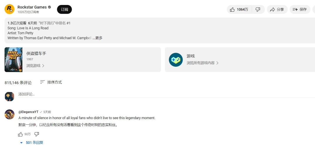 4600名玩家凑出8.7万美元,只为让他活到GTA6发售