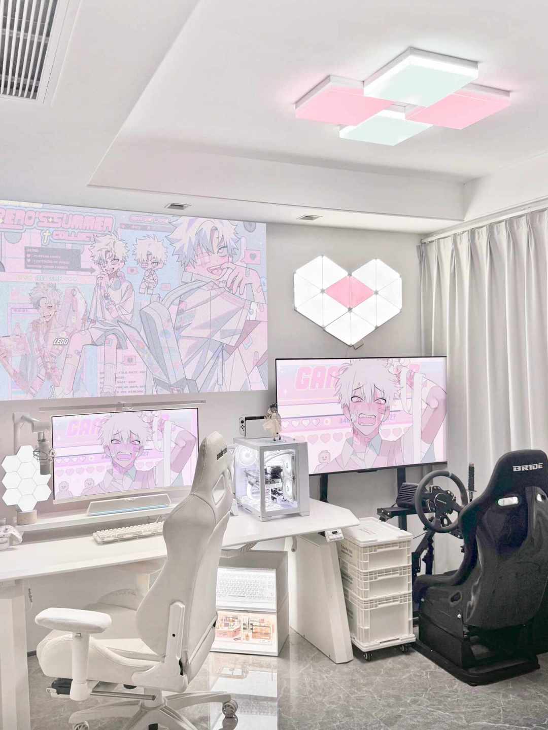 一边骂