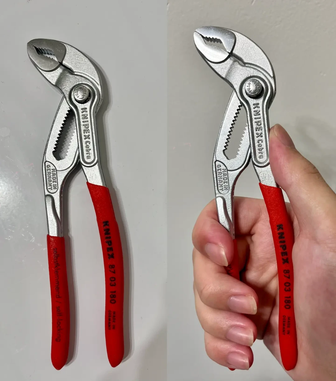 第一把KNIPEX买水泵钳还是钳式扳手?翻完两派实测帖,我发现不是谁更强的问题