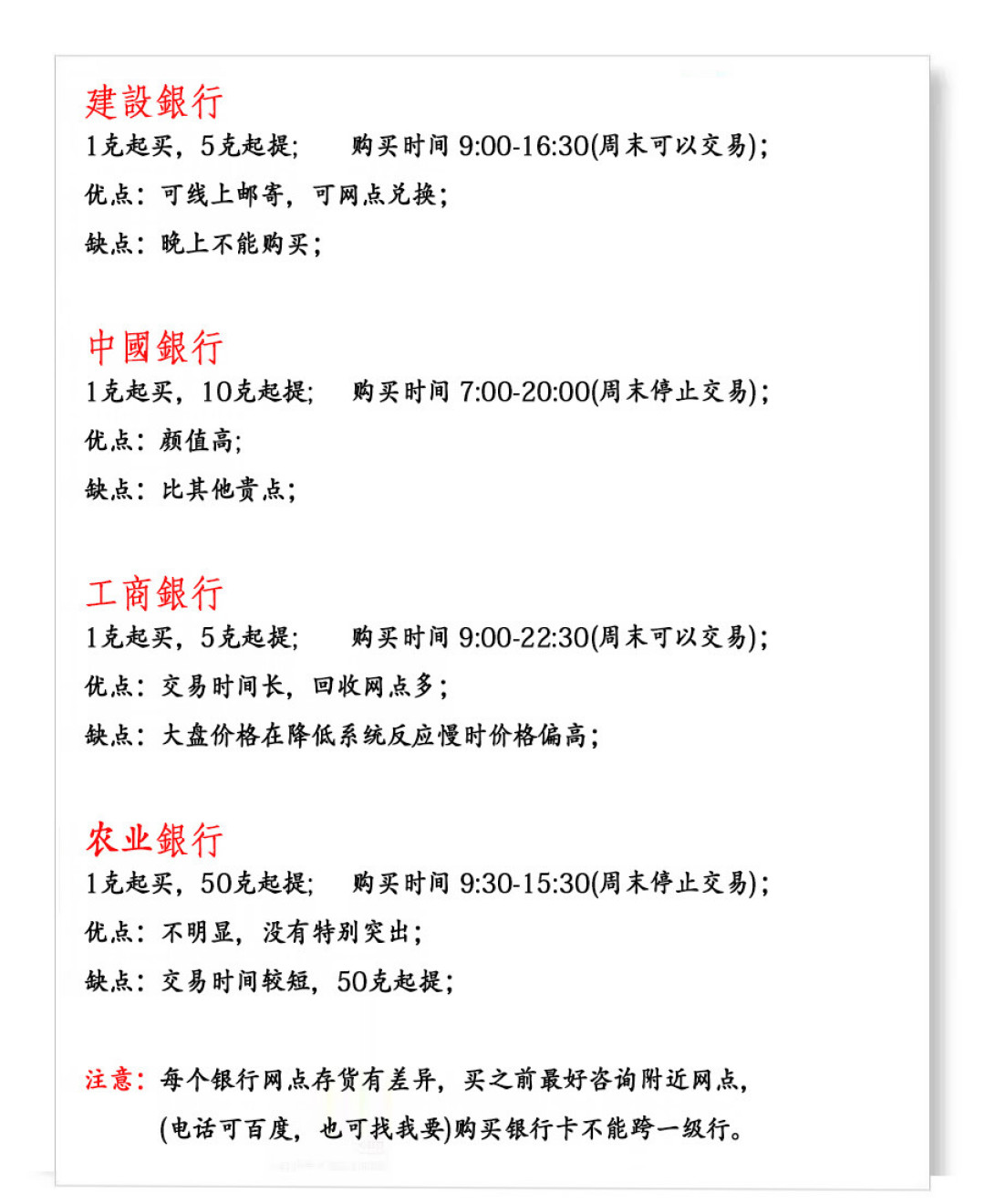 四大行积存金价差仅1.36元/克,但农行存金通2号一买一卖要650-900元:攒金前先算清这3笔隐性成本