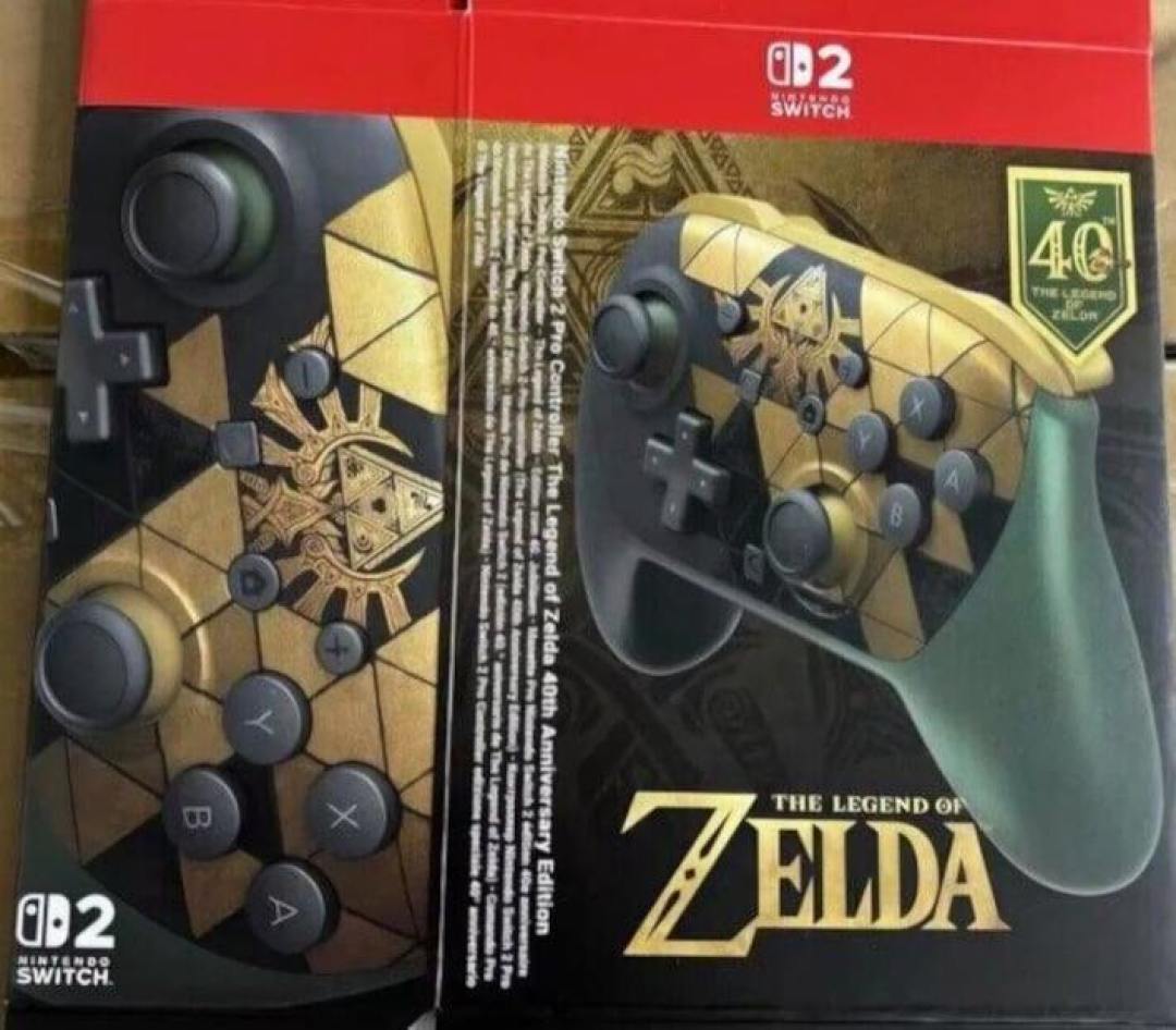 塞尔达40周年限定Switch 2泄露,高赞评论