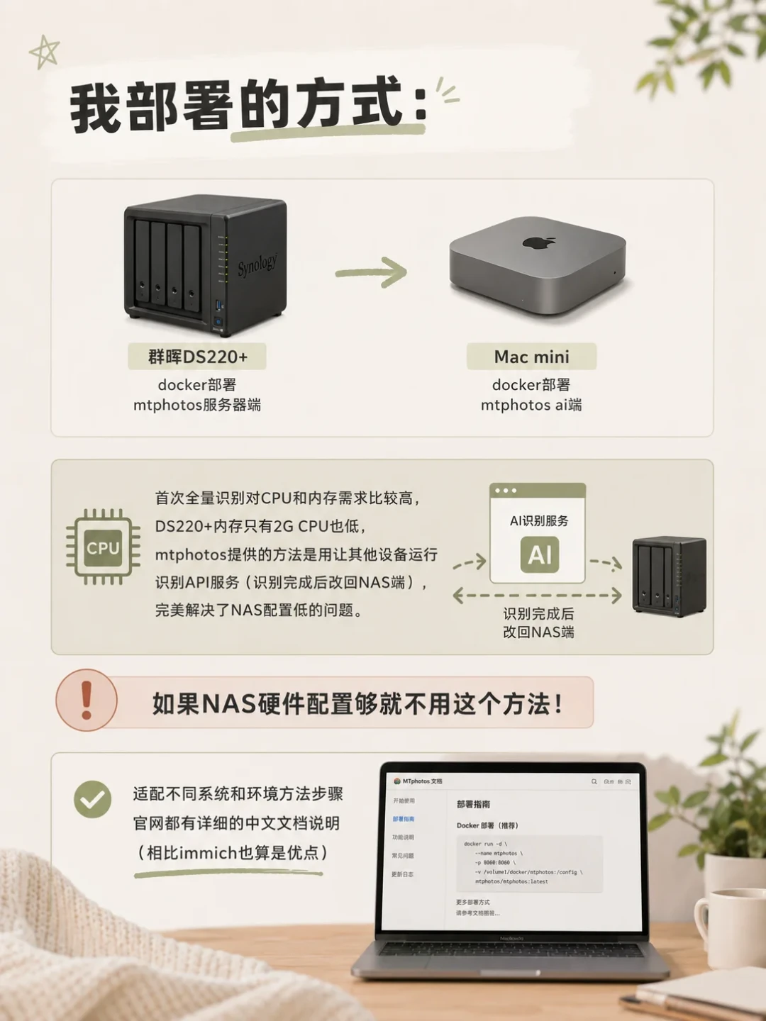 群晖Photos被嘲“仅仅能用”?相册迁移三条路线、两个误区,动手前先开DSM看内存