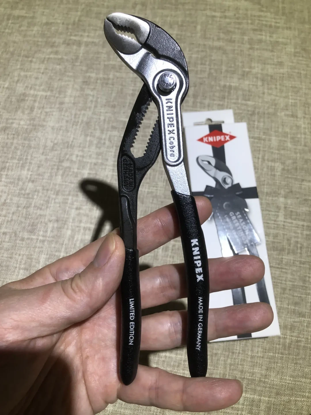 明天就是七夕,给爱拆东西的他送把KNIPEX:从一百多到五千,这份作业照抄就行