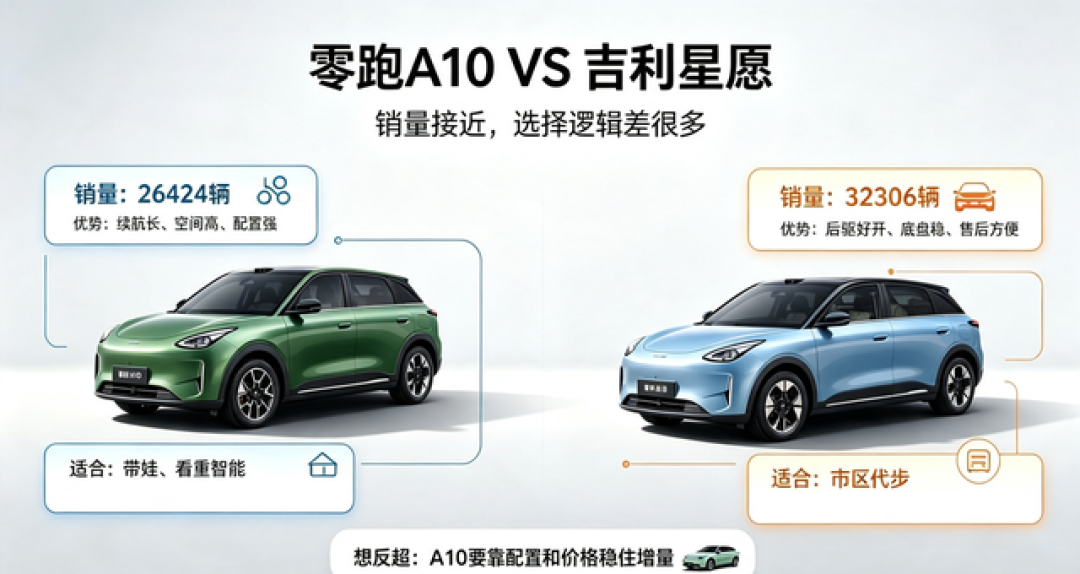 零跑A10七月卖出26424台、把Model Y挤下SUV销冠:销量背后四件事没人告诉你