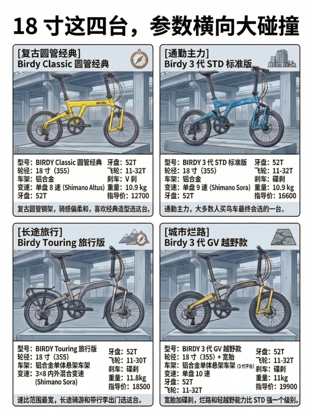 入门1.66万，顶配落地5万：鸟车Birdy 7款车型怎么选？真实行情、争议与避坑全梳理