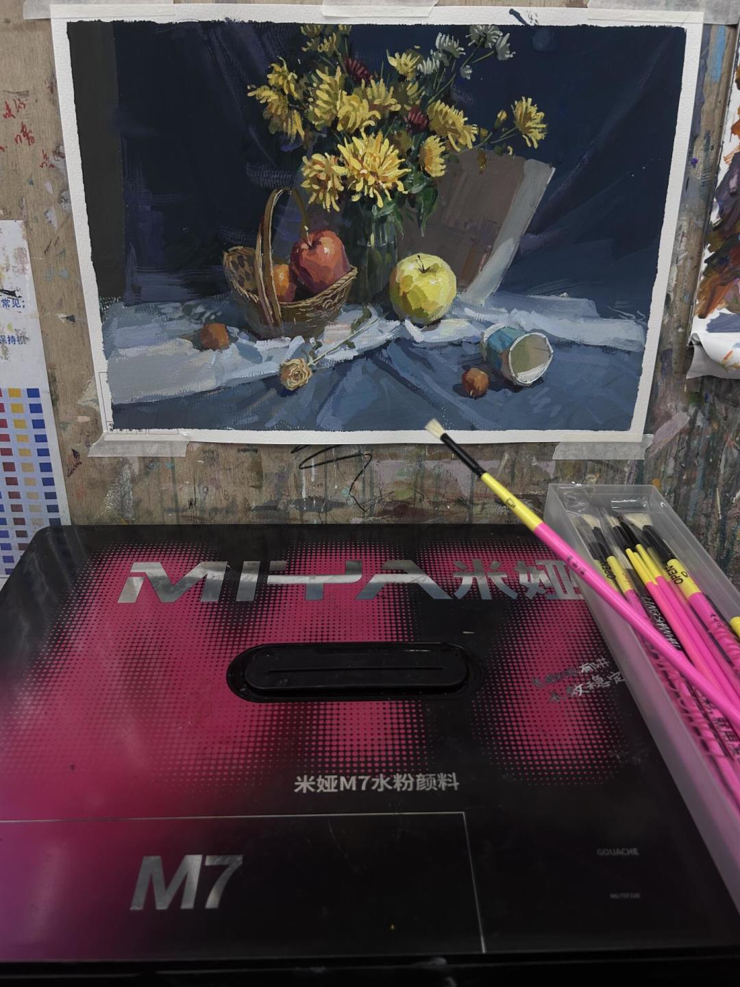 集训画了一个月,钛白已经见底?给美术生的水粉补给清单:补什么、怎么买、怎么防干