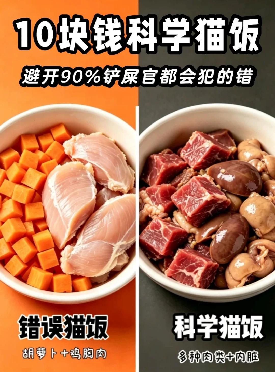 想给猫转鲜食当主食?先把营养、成本、夏天保存这三笔账算清楚