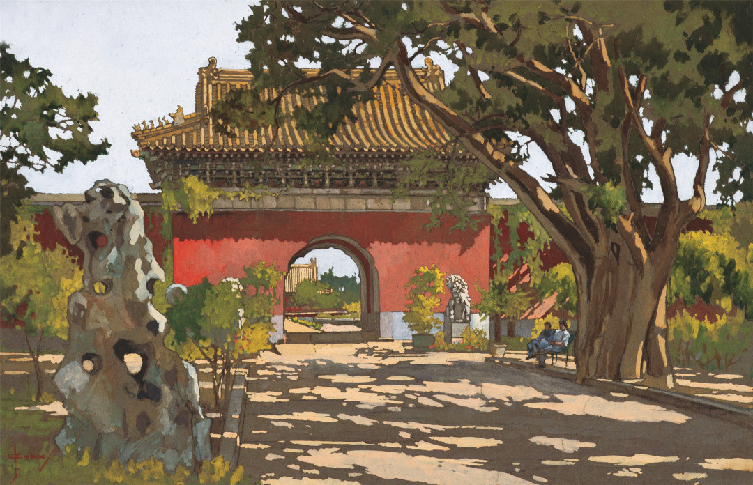 好多人奔着齐白石来，却被这个“陌生名字”圈粉：北京画院这场水彩展，画风景的人该怎么看