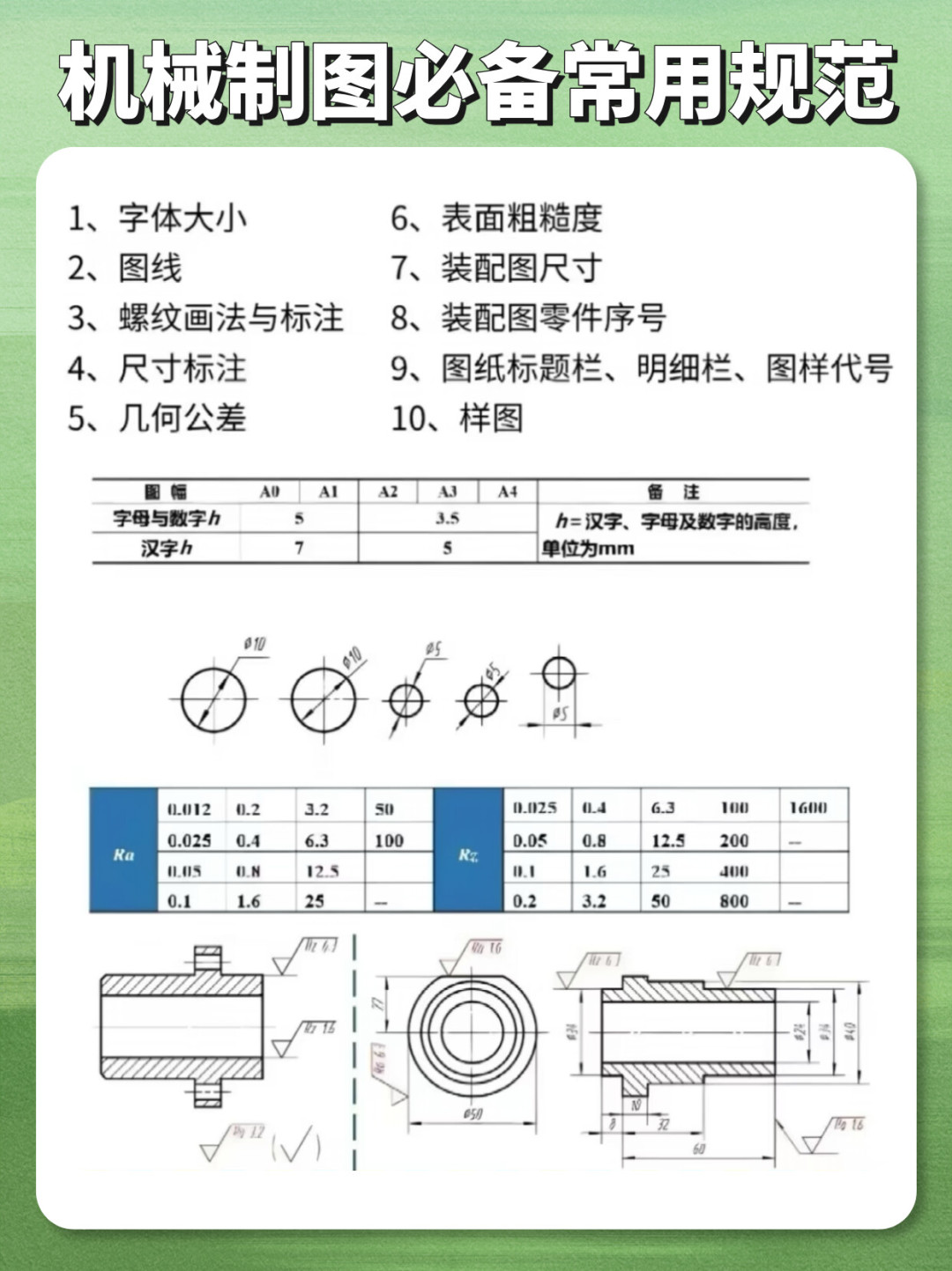 9.1万收藏的速成课是免费的:准大一新生的工图预习,不用花一分冤枉钱