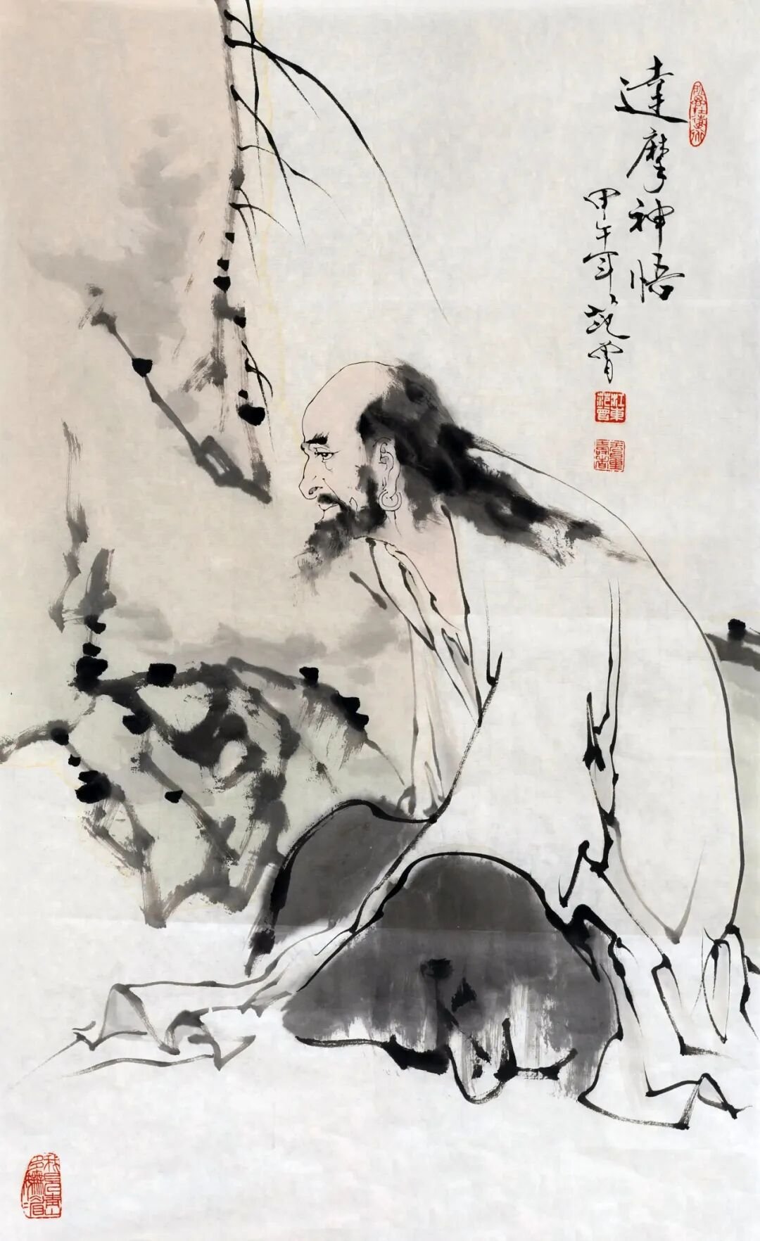 近现代名家重器腰斩,范曾十幅画却全部成交:范曾的作品还