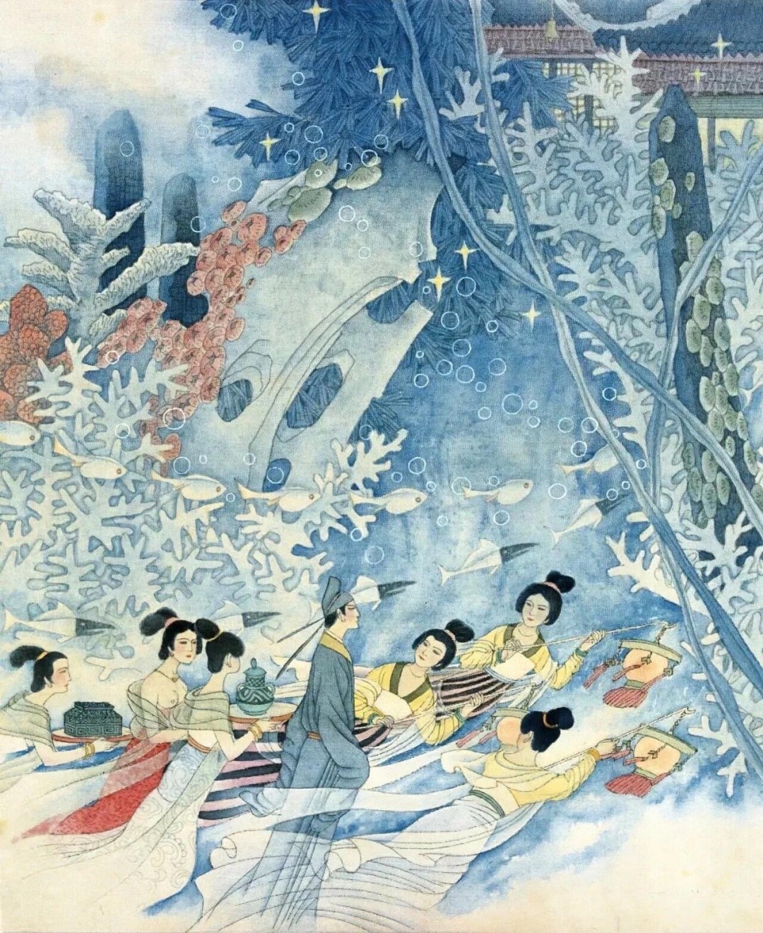 被叫了40年“彩绘连环画天花板”:《柳毅传书》的版本、行情和入坑路线,一次讲清楚