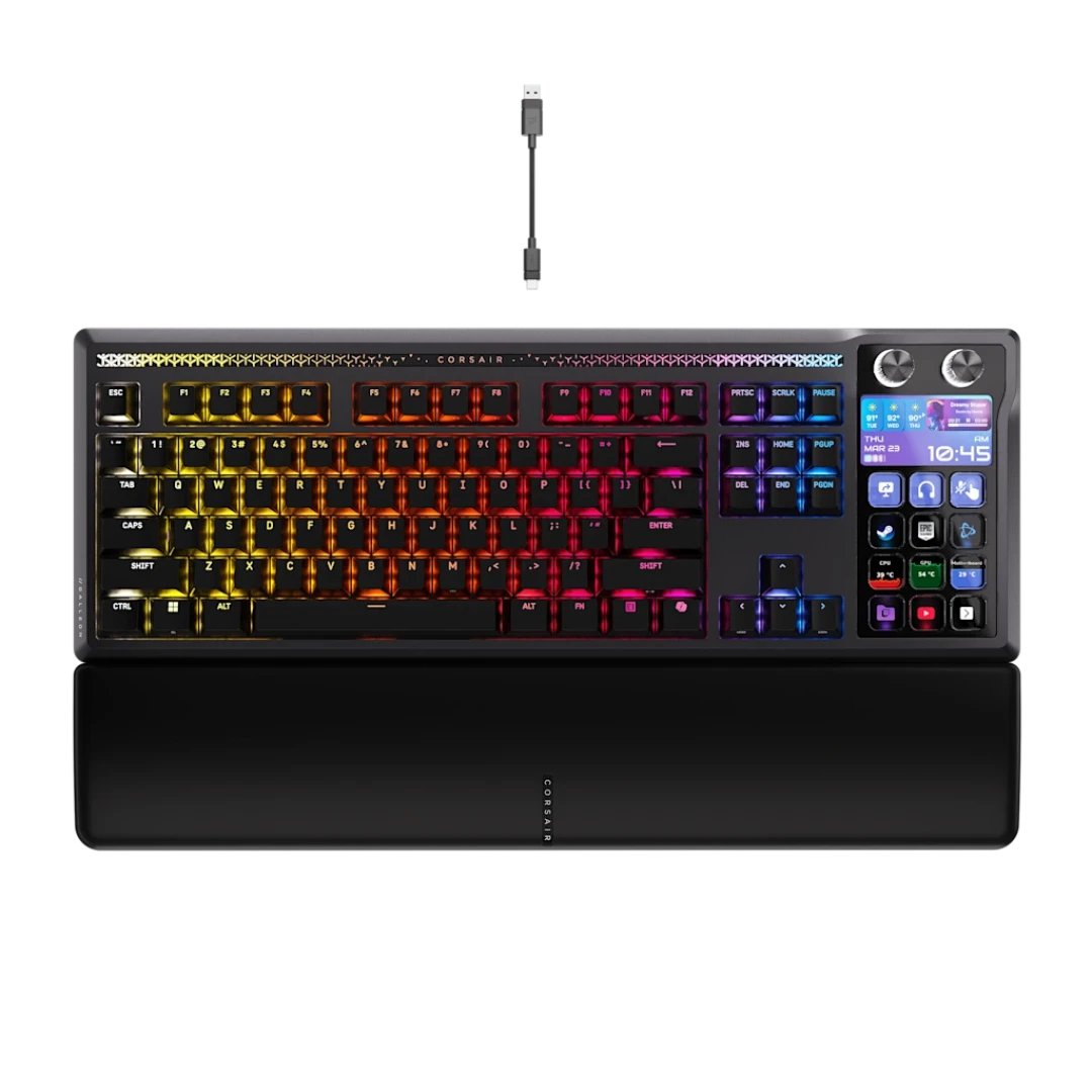 把Stream Deck塞进磁轴键盘,预约价1699元:海盗船先锋96 PRO买前要想清的三件事