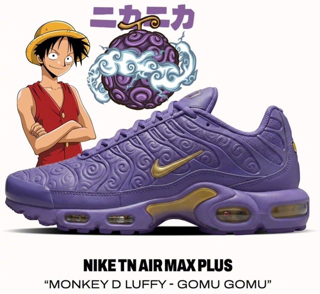 Nike × 海贼王「恶魔果实」Air Max Plus 今天官宣短片:210美元三双怎么选、怎么买、避什么坑,一次说清