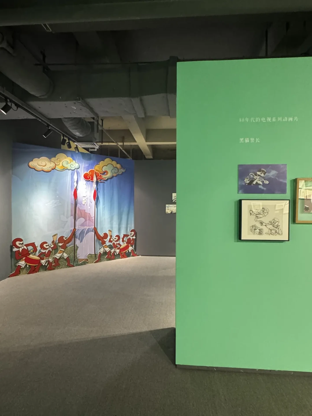 两个免费的《大闹天宫》展同时在展:苏州摆出造型设计原稿,杭州摆出近600件展品,杭州场9月6日就撤