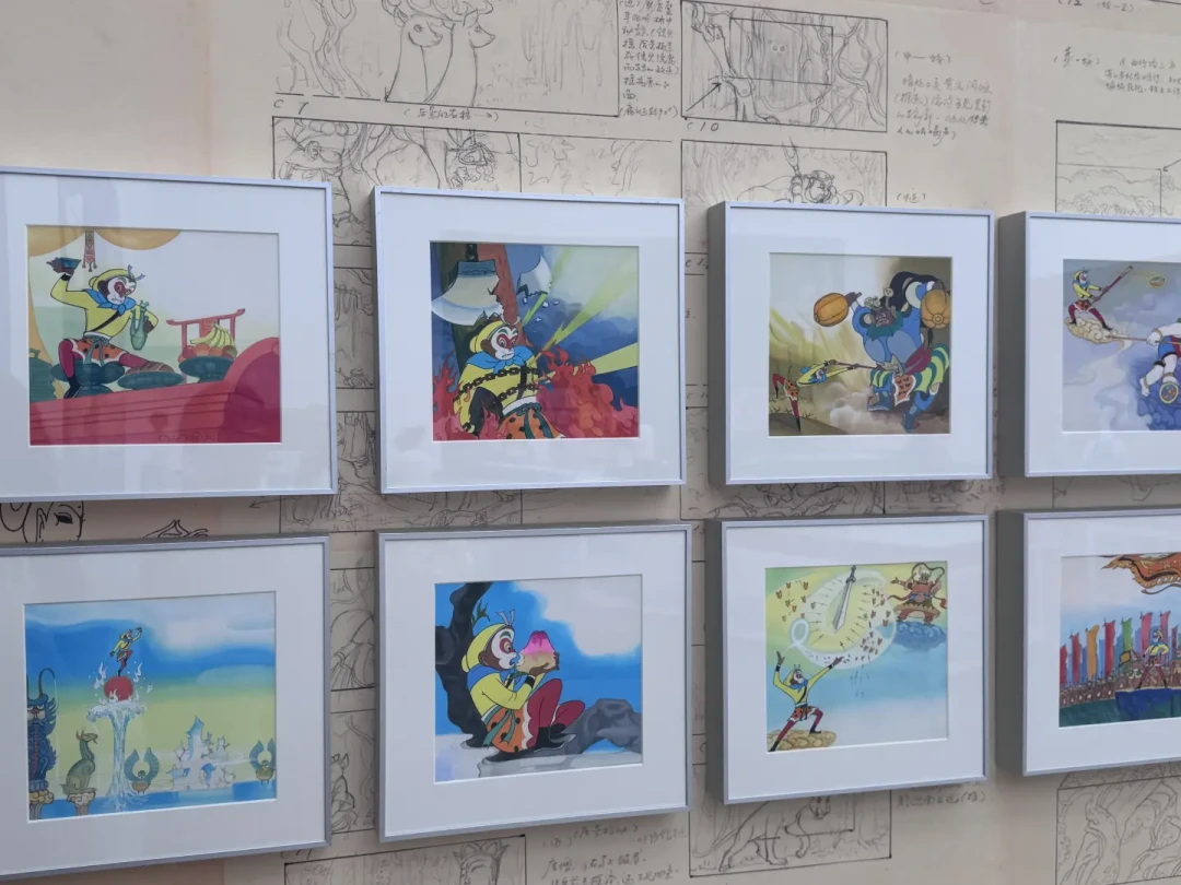 两个免费的《大闹天宫》展同时在展:苏州摆出造型设计原稿,杭州摆出近600件展品,杭州场9月6日就撤