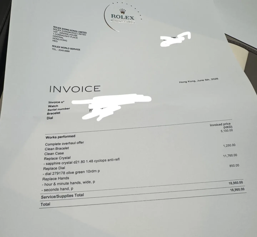 修了8890元,两个月又起雾,专柜却判定人为:腕表保养的钱,到底怎么花才不白花