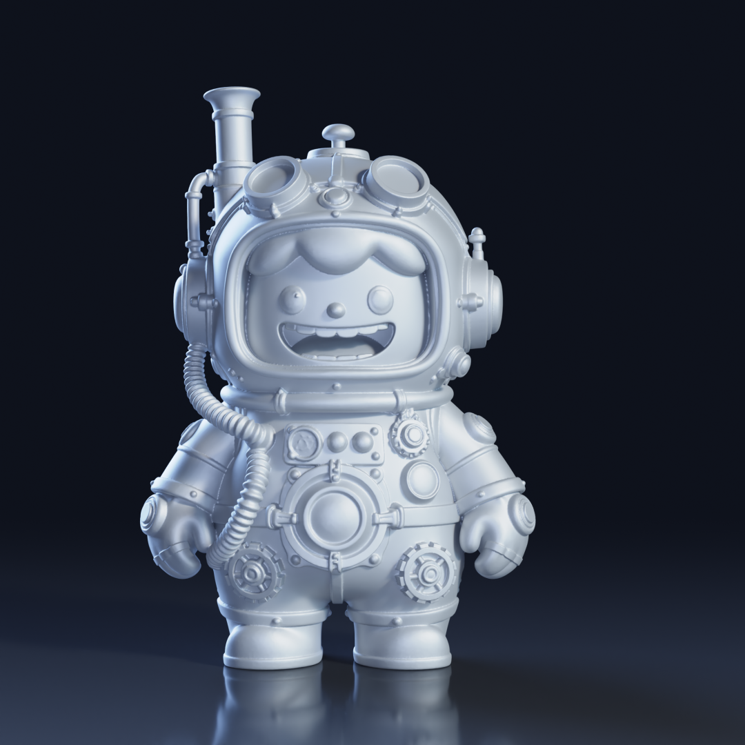 Hi3D V3.0免费48小时:AI手办这件事,