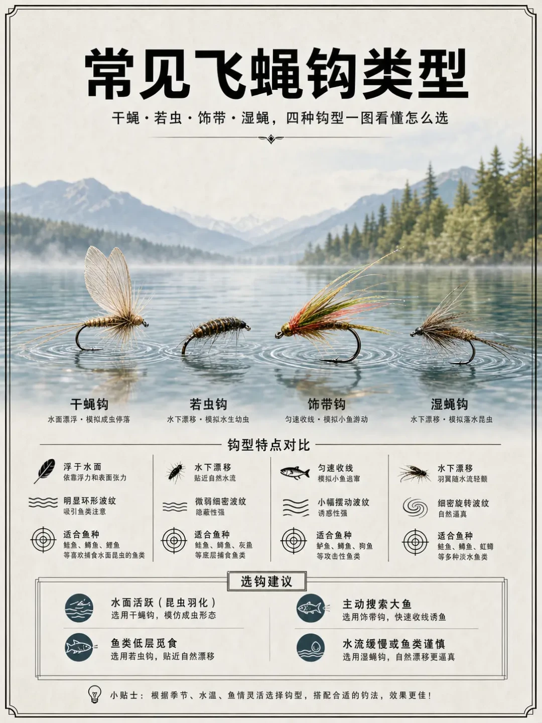 夏末溪流进入飞蝇钩时间:是神饵还是打龟饵,就看这三件事