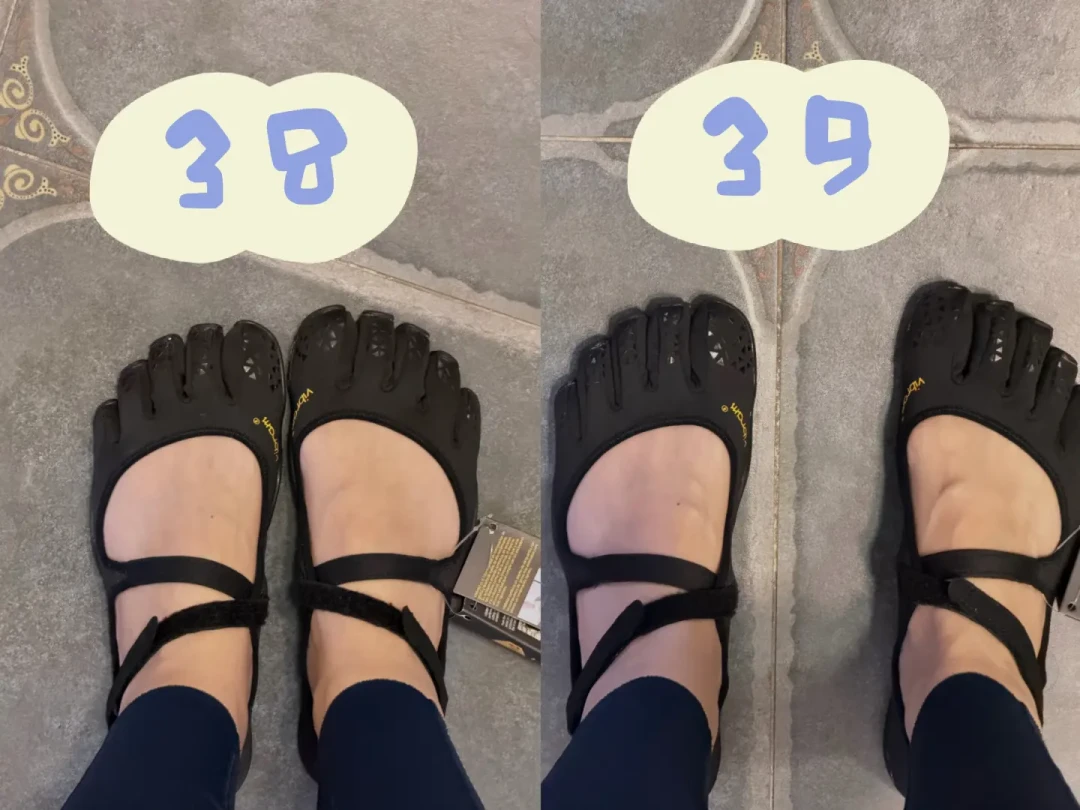 同样是38码的脚,有人留38有人换40:Vibram五指鞋的选码逻辑,一次讲清