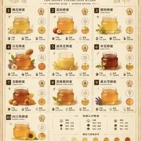 十大蜂蜜图鉴🍯买蜂蜜再也不踩坑！