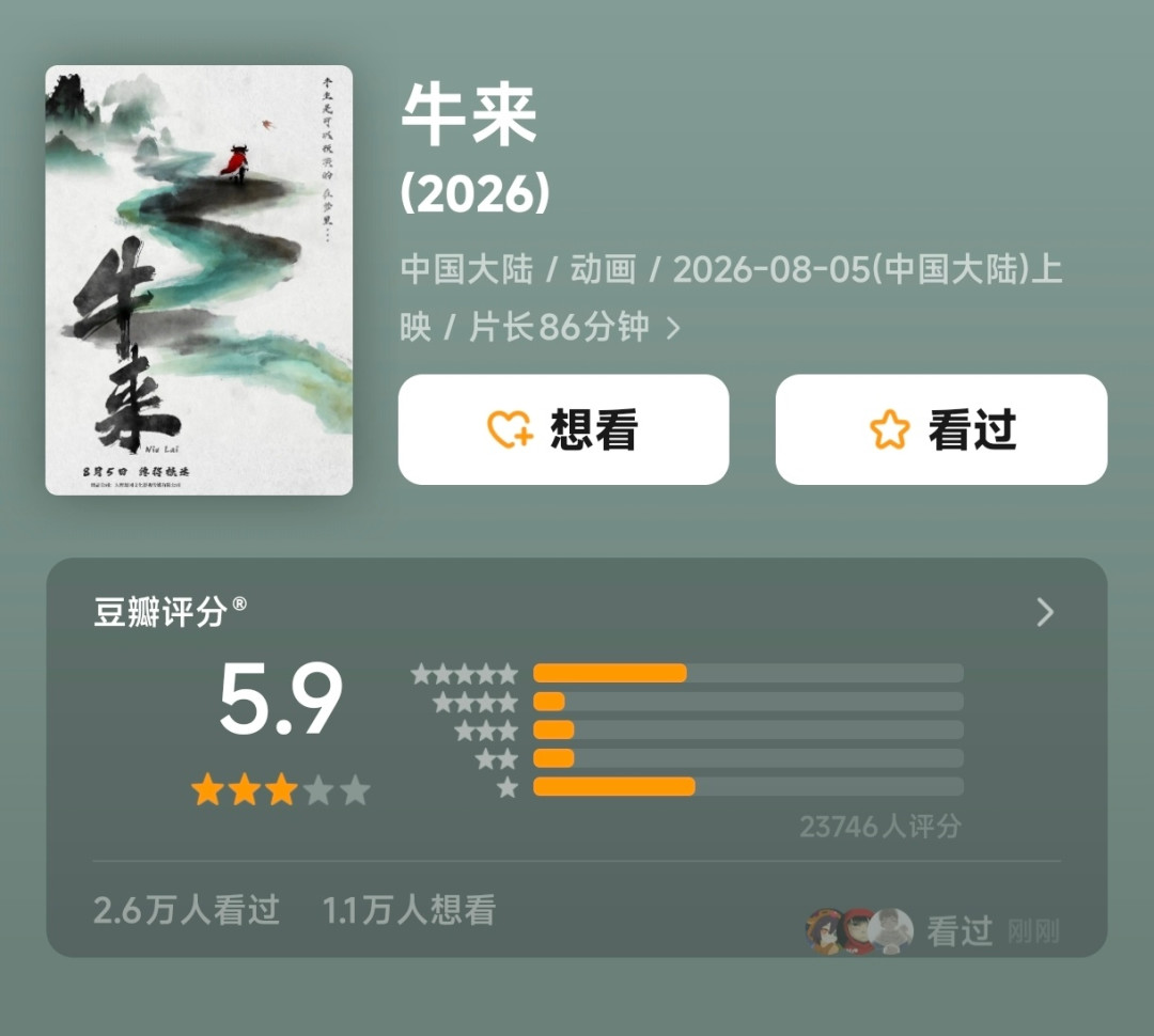 成本不到5万,票房2744万:《牛来》火了,但想“手搓”三维动画的人,先看看这笔账