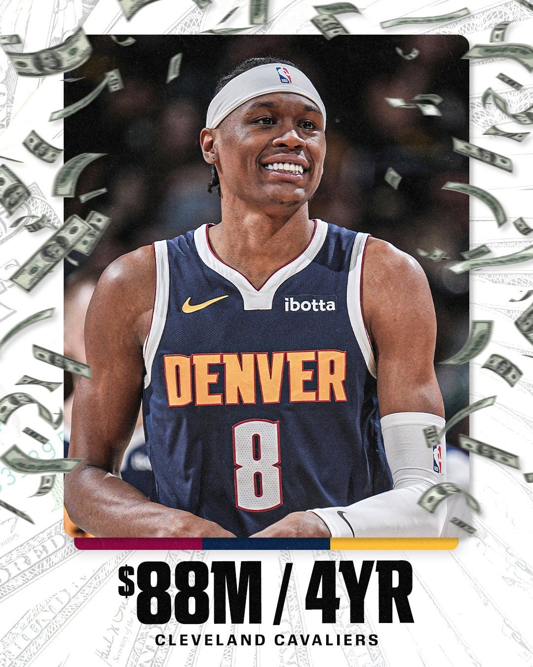 掘金送走沃特森:留住他要多交1.5亿美元奢侈税,冠军窗口输给了账本