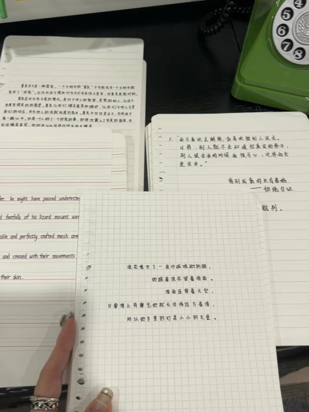 开学囤国誉Campus先别急着加购：顺滑纸vs阻尼纸，先看字迹再决定，单张成本差2倍