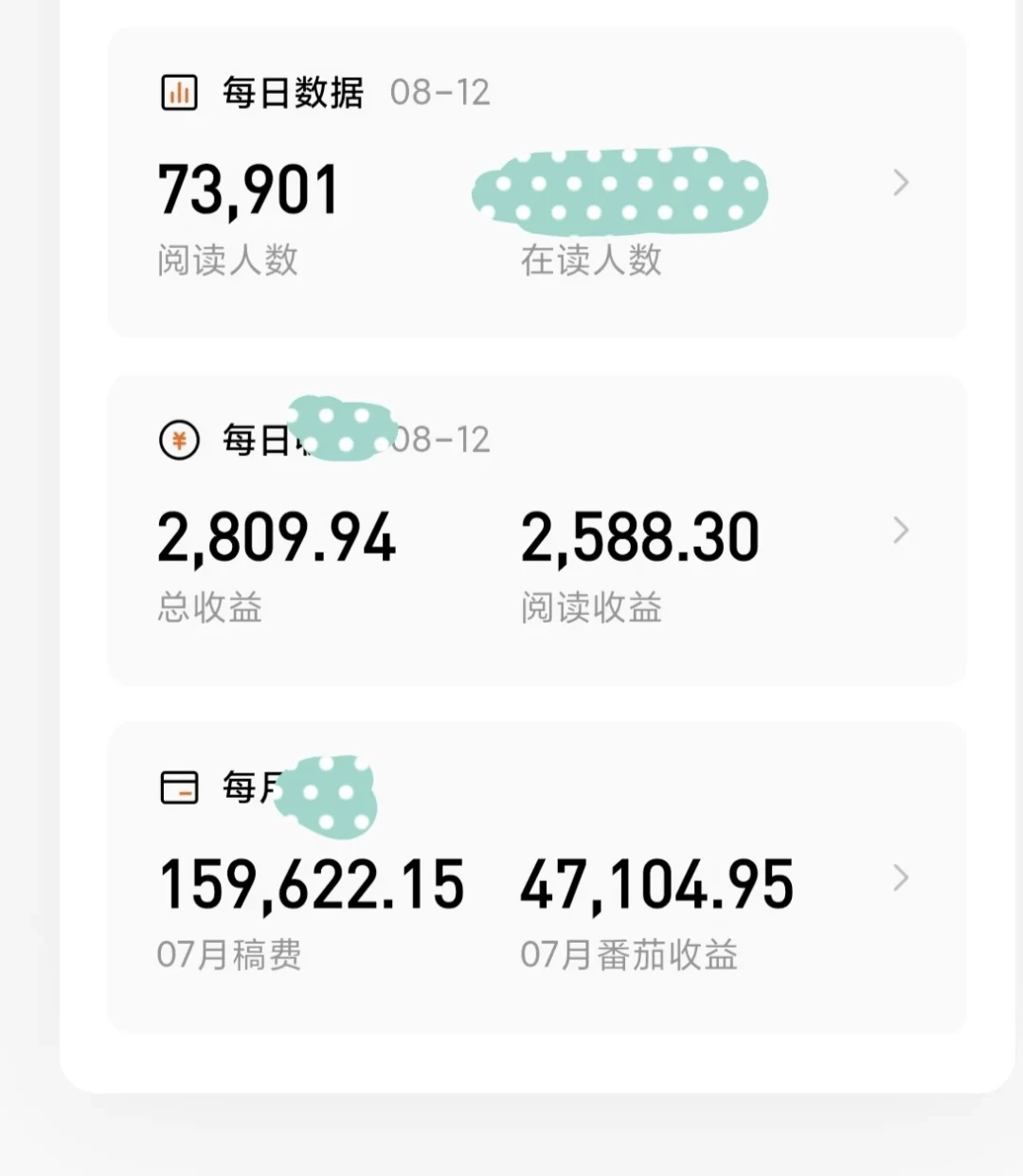 番茄7月稿费刚发放：有人晒出0.03元，有人漫剧分成3.9万，写小说当副业先看清这4件事