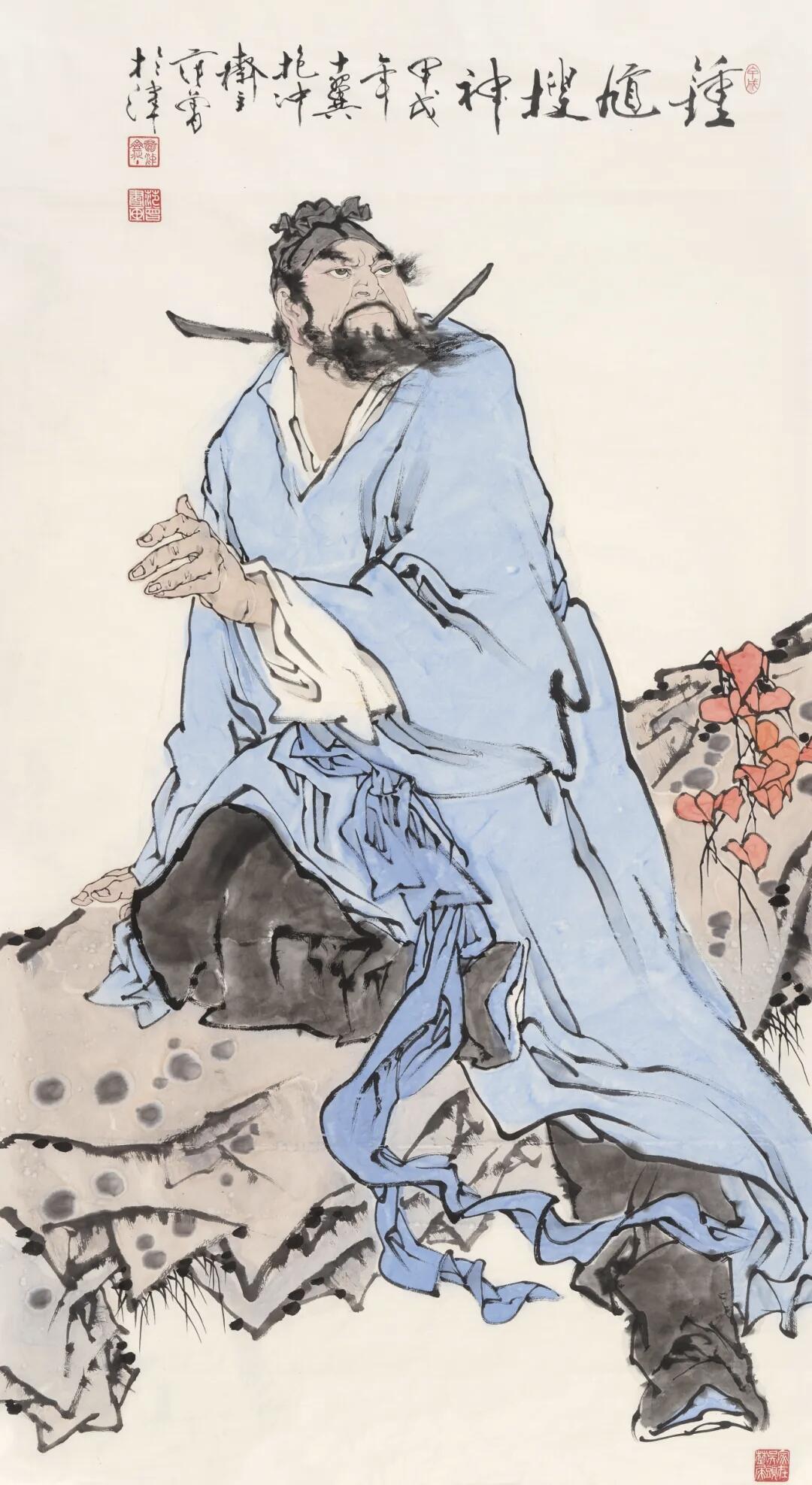 同尺寸钟馗,一幅成交百万,一幅流拍:哪种范曾画还有人接